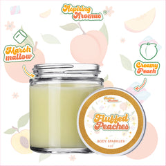🍑✨ Fluffed Peaches Body Sparkles *Seasonal Exclusive* (Kindly allow 7–15 business days for order processing and shipment.)
