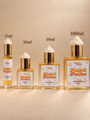 Fluffed Peaches Eau de Parfum 🍑 Please read ❗️ Orders are processed and shipped within our 7–15 business day fulfillment window, excluding weekends and holidays. Your order may ship at any time during that period.