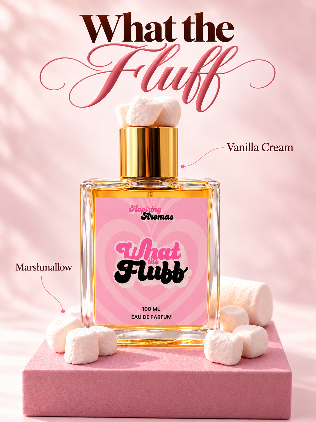 What The Fluff Eau de Parfum 🧁✨ Please read ❗️ Orders are processed and shipped within our 7–15 business day fulfillment window, excluding weekends and holidays. Your order may ship at any time during that period.