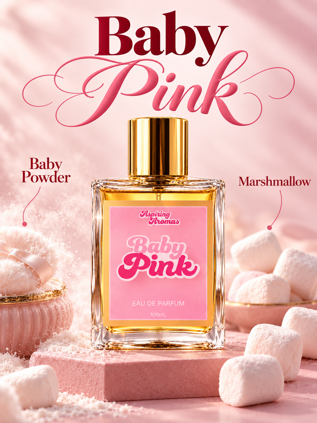 Baby Pink Eau de Parfum🎀 Please read ❗️ Orders are processed and shipped within our 7–15 business day fulfillment window, excluding weekends and holidays. Your order may ship at any time during that period.