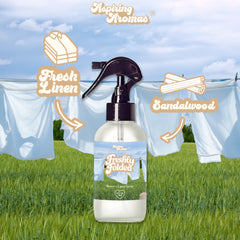 Pre-Order: Room & Linen Spray - Freshly Folded (Preorders will begin processing and shipping between August 17th and August 31st. All preorder orders are expected to be shipped by August 31st or sooner if completed ahead of schedule.)