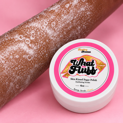 2-in-1 Foaming Exfoliating Wash Sugar Polish ~ What The Fluff 4 oz | PLEASE READ❗️Made by hand with care. Please allow 2–6 weeks for processing and shipping.