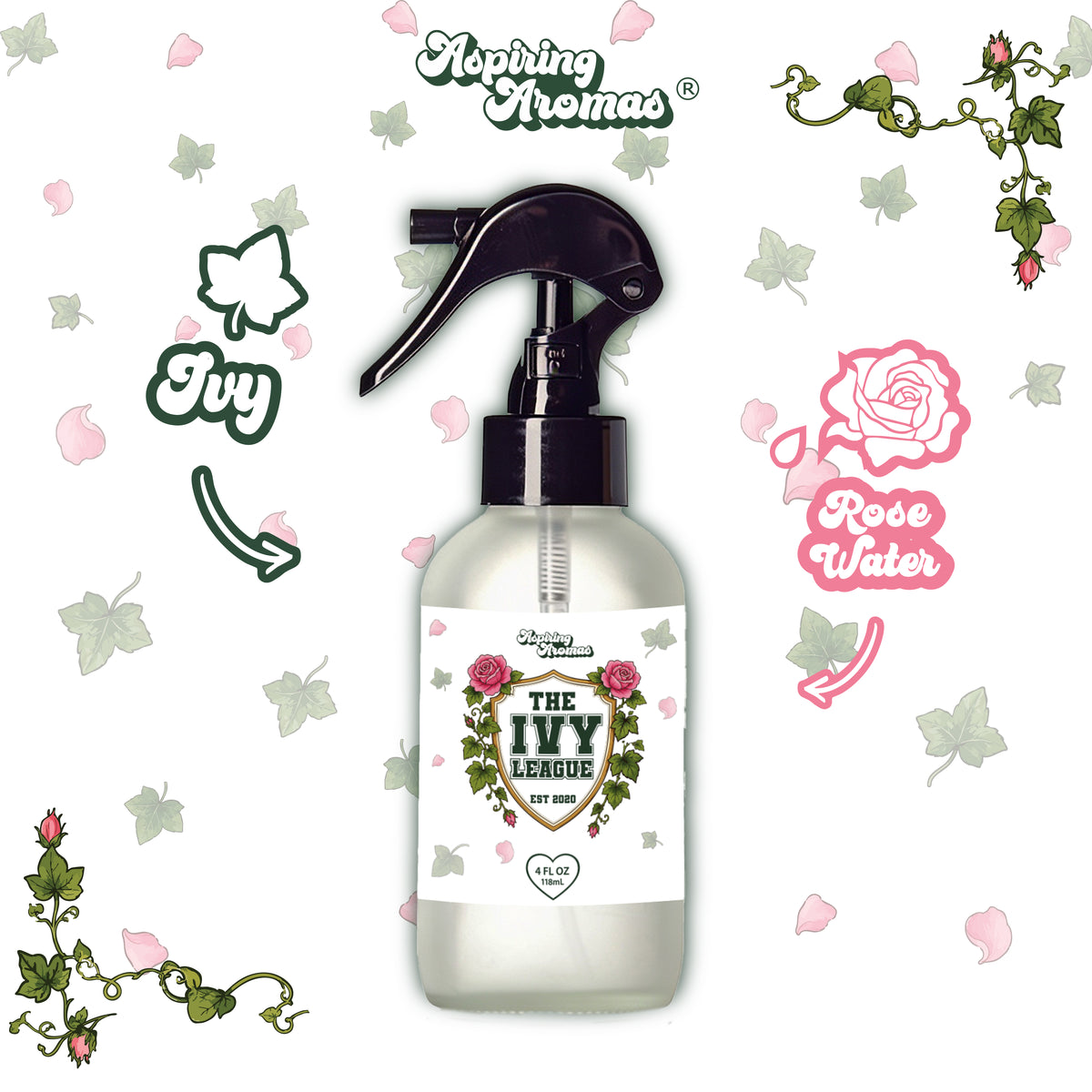 Pre-Order: New Packaging~ Room & Linen Spray~ The Ivy League ~ Preorders will begin processing and shipping between August 17th and August 31st. All preorder orders are expected to be shipped by August 31st or sooner if completed ahead of schedule.