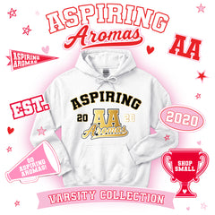AA Elite  Hoodies - Gold Black & White