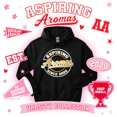 AA Elite  Hoodies - Gold Black & White
