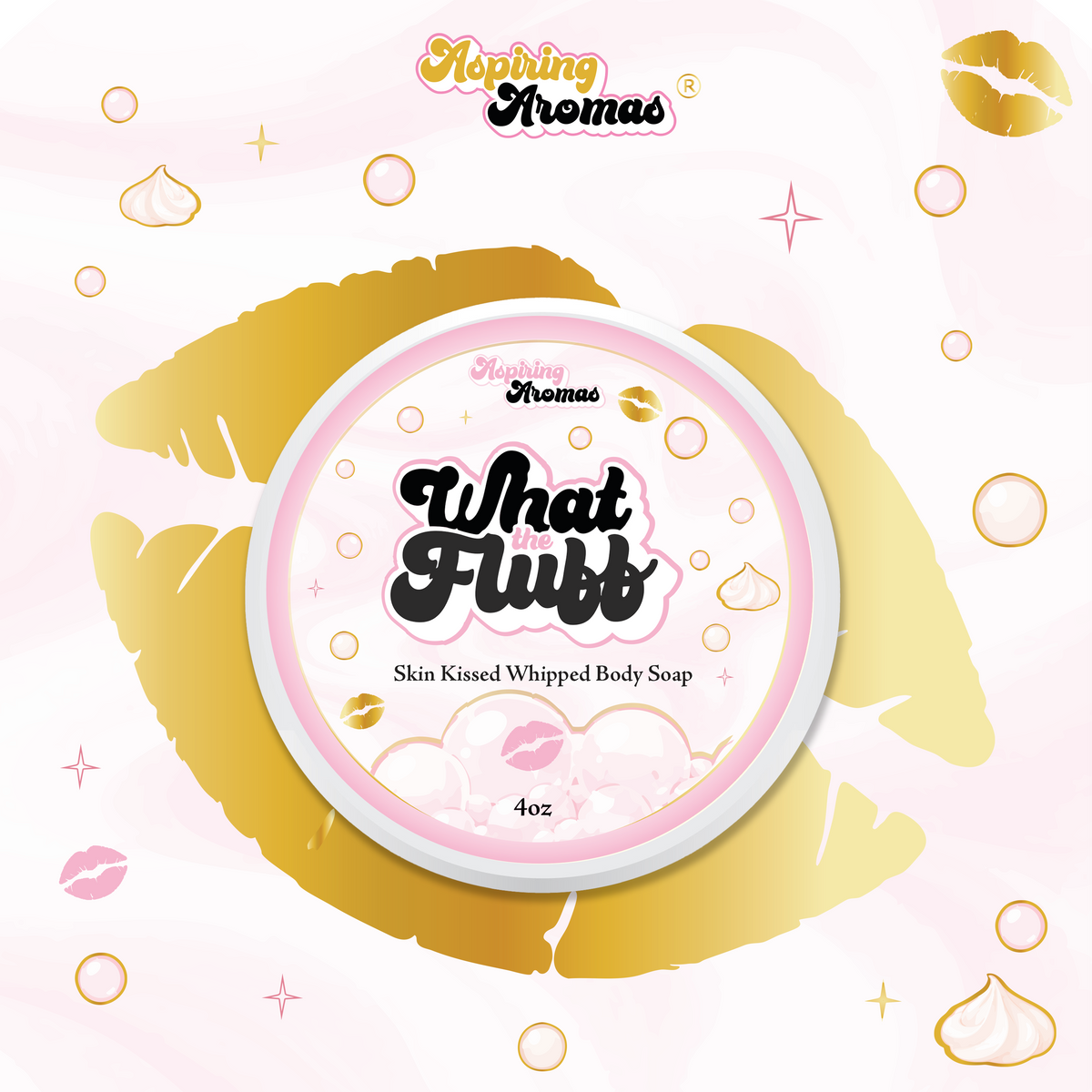 Pre-Order: Skin Kissed Whipped Body Soap ~ What the Fluff(4 oz) - Preorders will begin processing and shipping between August 24th and Oct 2nd. All preorder orders are expected to be shipped by October 2nd or sooner if completed ahead of schedule.