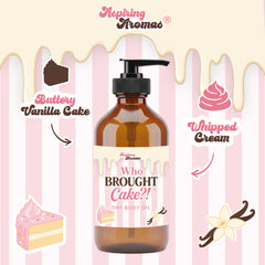 🧁 Who Brought Cake?! Dry Body Oil Coming Soon